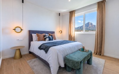 Villa independiente moderna en Polop con vistas y piscina privada