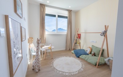 Villa independiente moderna en Polop con vistas y piscina privada
