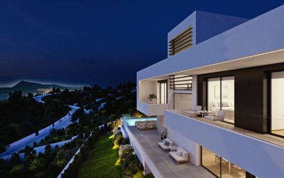 Villa exclusiva en Altea con vistas al mar