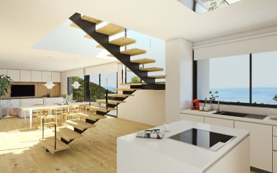 Villa exclusiva en Altea con vistas al mar