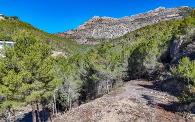 Parcela urbana en una Urbanización de Altea la Vella.