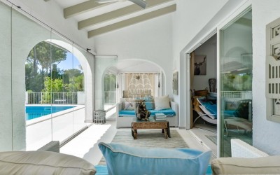 Preciosa y acogedora villa en una sola planta.