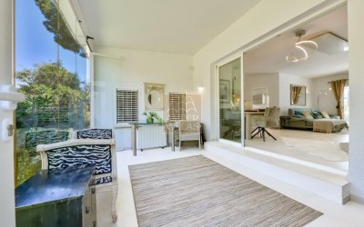 Preciosa y acogedora villa en una sola planta.