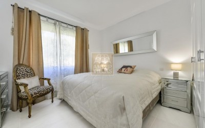 Preciosa y acogedora villa en una sola planta.