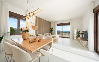 Moderna villa de 3 dormitorios con piscina privada en Polop
