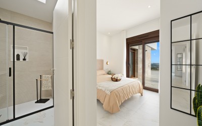 Moderna villa de 3 dormitorios con piscina privada en Polop