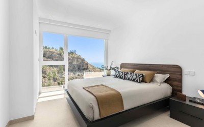 Villa Mediterránea Contemporánea con Vistas Panorámicas al Mar