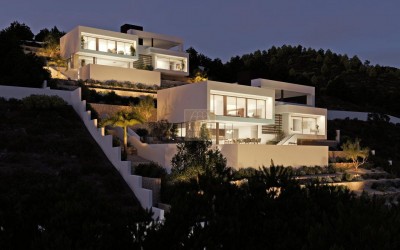Villa de lujo con vistas panorámicas al mar Mediterráneo
