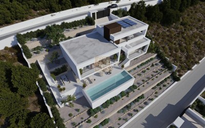 Villa de lujo con vistas panorámicas al mar Mediterráneo