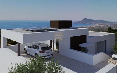 Villa de lujo con vistas panorámicas al mar Mediterráneo