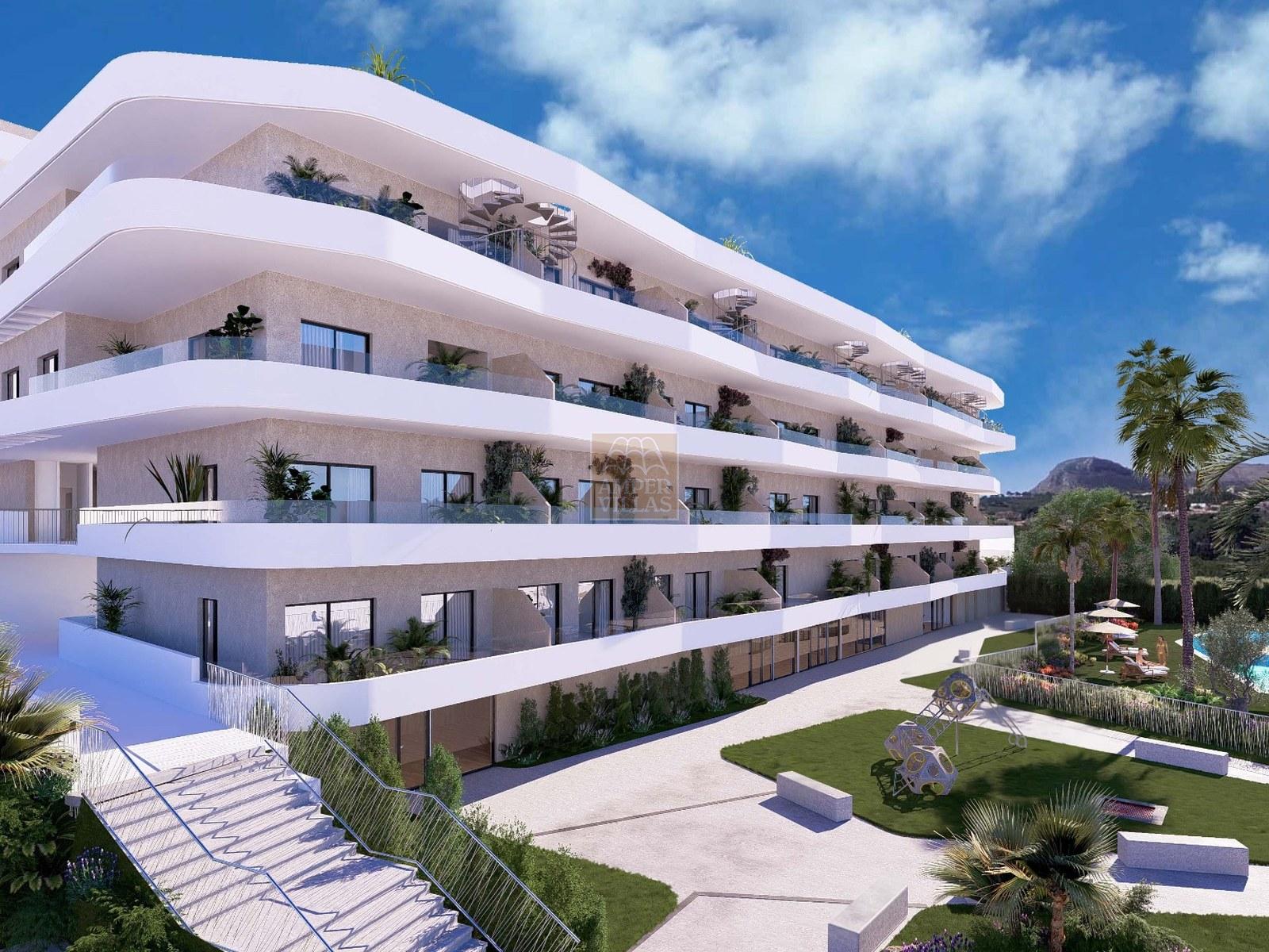 Apartamento moderno cerca del deporte, las compras y la
playa
