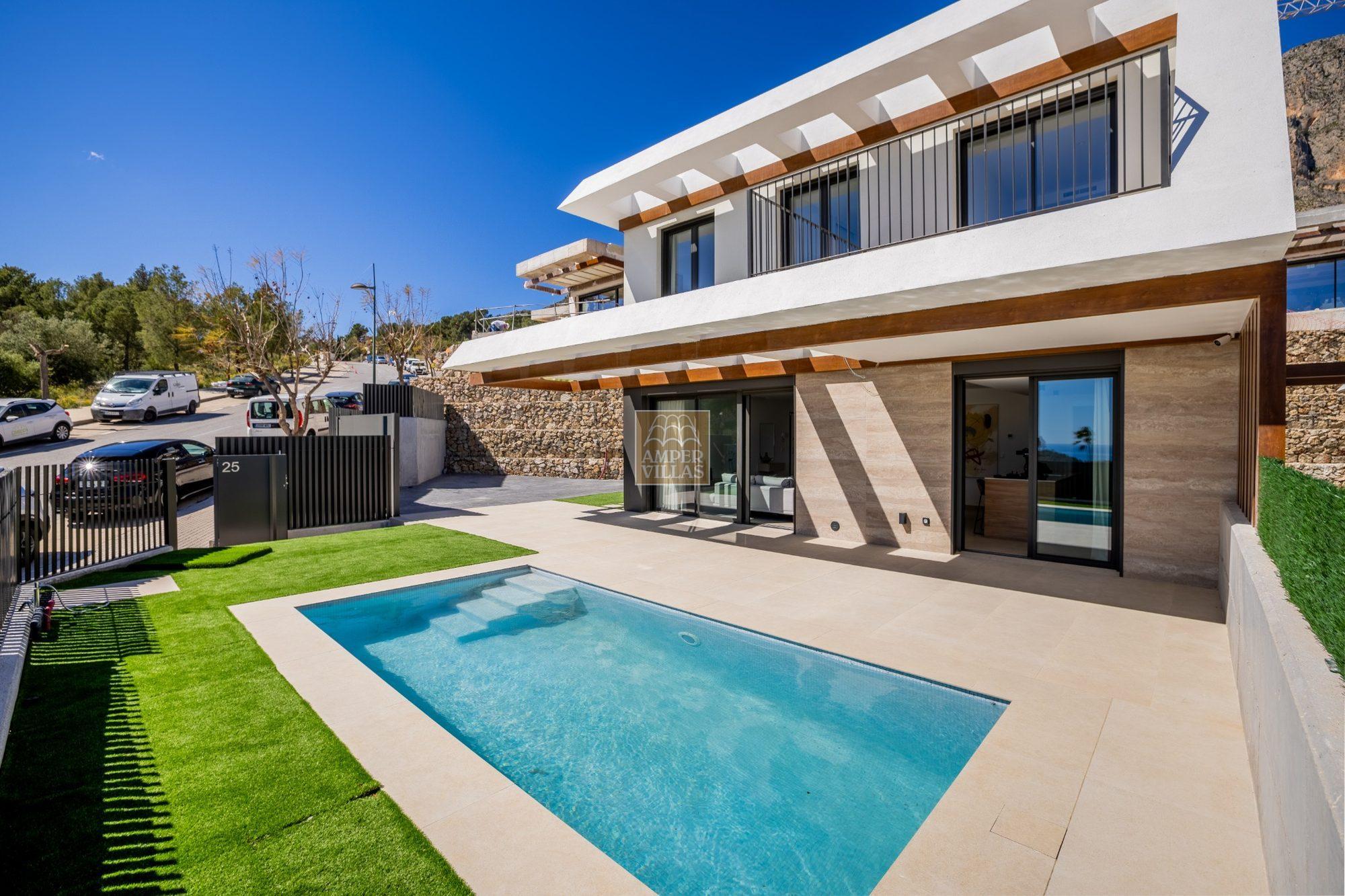 Villa con vistas panorámicas en Polop