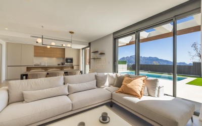 Villa con vistas panorámicas en Polop
