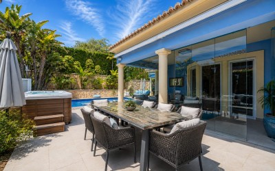 Elegante Villa de una Sola Planta con Piscina Privada
en Calpe
