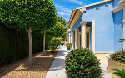 Elegante Villa de una Sola Planta con Piscina Privada
en Calpe