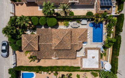 Elegante Villa de una Sola Planta con Piscina Privada
en Calpe