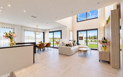 Villa independiente de lujo con piscina privada y vistas panorámicas al mar en Finestrat