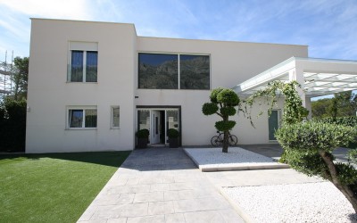 Fantástica villa moderna en Altea Costa Blanca.