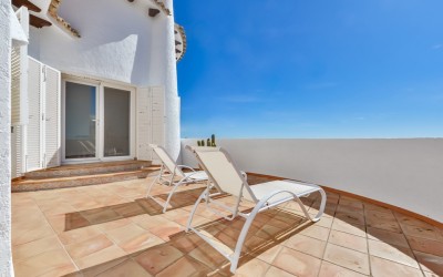 Villa en alquiler con espectaculares vistas al mar en Altea
